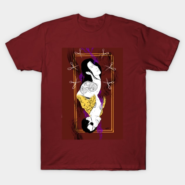 Day 8 and 9 : Hair / Scissors T-Shirt by Ryuzato